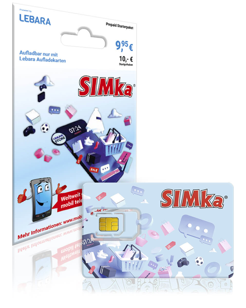 SIM-Karte SIMka - Startpaket
